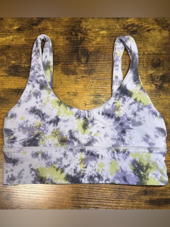 lululemon athletica Other - Lululemon Align Reversible Sports Bra Tie Dye Purple Green Size 6
